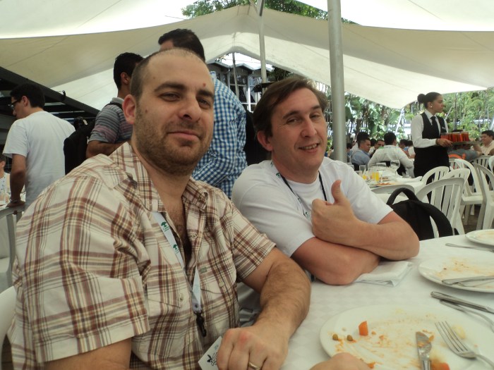 Dos tipos duros, Diego Garber de OLX y Carlos Peix de Kleer